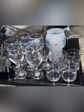 PFALTZGRAFF NORDIC CHRISTMAS 12 pz  ICED TEA GLASSES